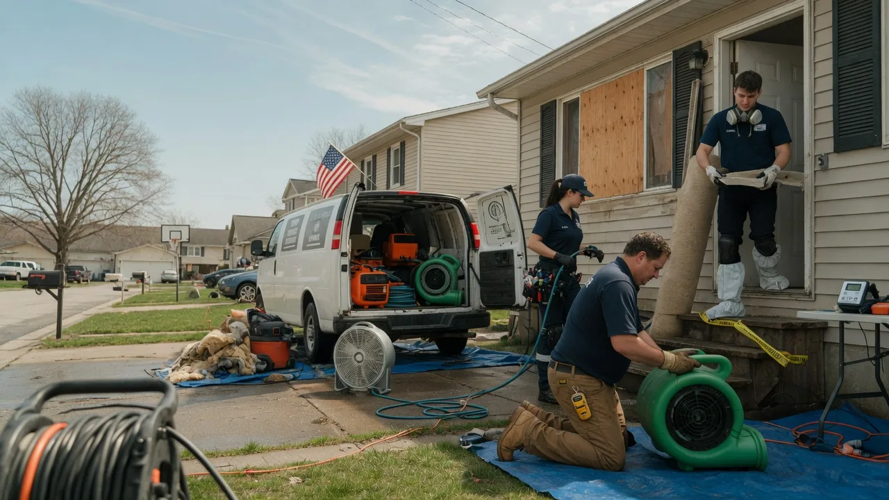 Water Damage Restoration in Kelly, LA near me